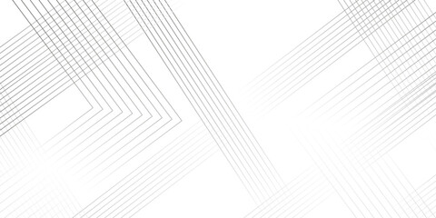 Wall Mural - geometric diagonal stripe seamless fabric classic black and white thin gradient line background. dia