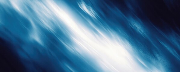 Wall Mural - Abstract Motion Blue and White Texture Design, Smooth Gradient, Elegant Pattern