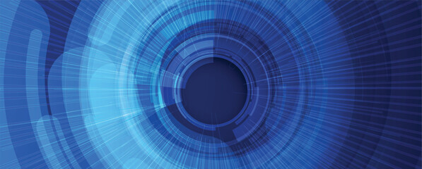 Wall Mural - abstract circuit technology concept background