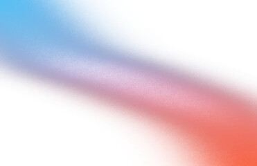 Wall Mural - grainy noisy color gradients shape cutout on transparent background, abstract neon glowing color eff