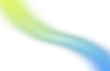 Wall Mural - grainy noisy color gradients shape cutout on transparent background, abstract neon glowing color eff