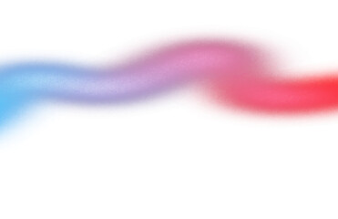 Wall Mural - grainy noisy color gradients shape cutout on transparent background, abstract neon glowing color eff