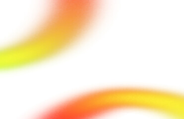 Wall Mural - grainy noisy color gradients shape cutout on transparent background, abstract neon glowing color eff