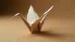 © Lotti - how to fold a paper crane. origami crane tutorial. realistic paper crane design. intricate paper folding techniques.