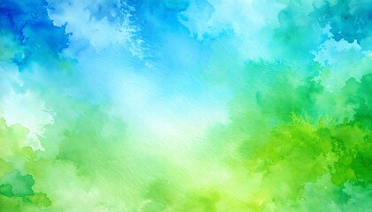 Wall Mural - an abstract hand-painted watercolor background with colorful vintage grunge texture and bright artis