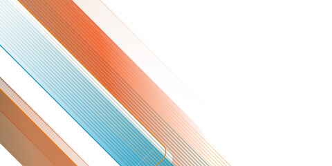 Wall Mural - dynamic abstract design featuring vibrant lines on a sleek background. straight lines and round tail