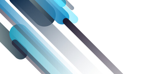 Wall Mural - dynamic abstract design featuring vibrant lines on a sleek background. straight lines and round tail