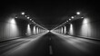 © Irfan - Empty tunnel at night
