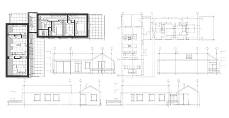 Wall Mural - house project planning 3d illustration