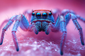 The Intricate Web Beneath Ultraviolet Night Vision