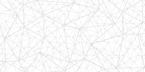 Wall Mural - abstract of simple gray line triangle pattern geometric background. seamless geometric polygonal rep