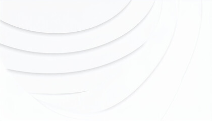 Wall Mural - abstract white wave geometric background design