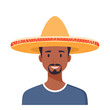 © paul - A man wearing a sombrero and smiling, embodying Mexican culture