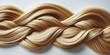 © akhmadnur - Blonde hair styled in a wavy braided pattern