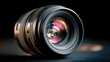 © Daniele - A detailed view of a camera lens, showcasing its intricate design and features.