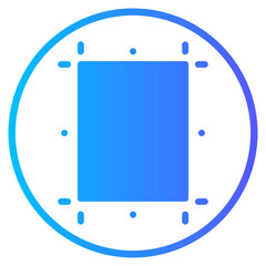 Print Guides gradient icon