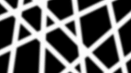 Wall Mural - Black and white abstract line pattern