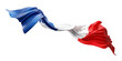 © ArtBackground - France flag isolated on transparency background with copy space 3D render