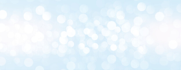 Wall Mural - sky blue defocused blurry backdrop in bokeh style