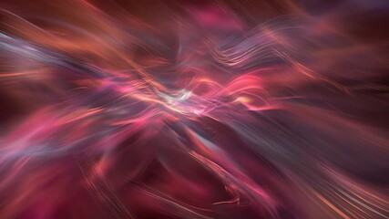 Wall Mural - abstract light trails with pink, orange and purple hues. ai.