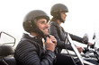 © Antonio Recena - Couple enjoy a nice day in a sidecar