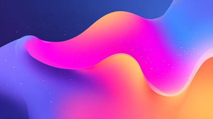 Color neon gradient abstract fluid design perfect for modern UI backgrounds and dynamic layouts