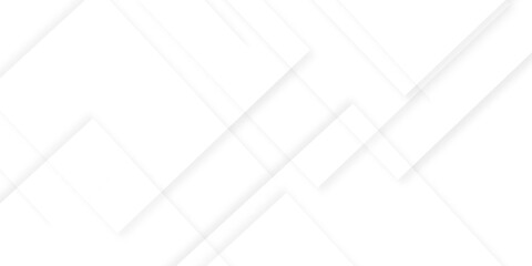 Wall Mural - abstract white background design with layers of textured white transparent material in triangle and 