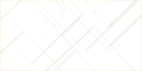 Wall Mural - abstract white background design with layers of textured white transparent material in triangle and 