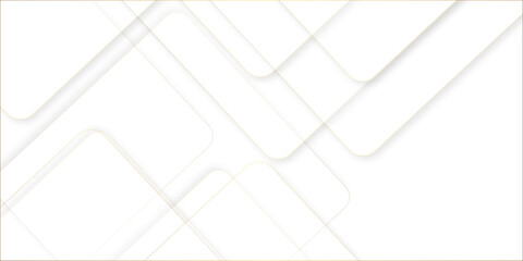 Wall Mural - abstract white background design with layers of textured white transparent material in triangle and 