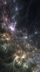 Wall Mural - Abstract Colorful Space Galaxy Nebula Background