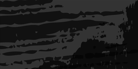  Set of wavy horizontal lines. Marker hand-drawn line border set and scribble design elements. Lines hand drawn paint brush stroke. Vector set isolated on black Hand drawn scribble. modern