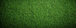 © GrayFrog - Intense green turf background banner