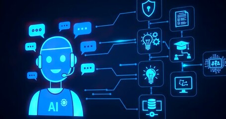 Ai chatbot support and customer service