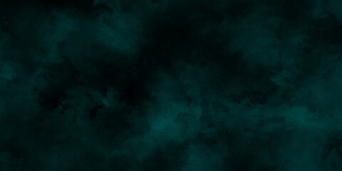 Wall Mural - Abstract cloud texture smoky Blue and Black background. Misty fog overlay effects. Watercolor painting background. Haze background design.	