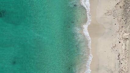  Aerial Drone View of Misery Beach in Albany, Western Australia