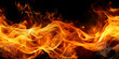 © Megafx - Isolated Fire Overlay Stock Image In Black Background