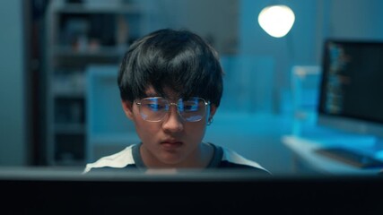 Programmer coding software developer system interface cloud virtual data analytics technology solution