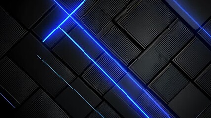 Wall Mural - high technology futuristic modern theme abstract background, metallic wall with layers and rgb neon 