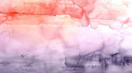 Wall Mural - beautiful pale watercolor wash background featuring soft hues of light pink, coral, and lavender, cr