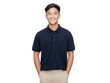 © Rifqi - Smiling young Southeast Asian male professional man in a navy polo shirt poses on a transparent background, concept for online profile picture, company website portraits and corporate communications