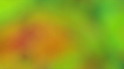 Wall Mural - abstract green orange motion blur 4k loop features multiple gradients of green and orange moving and