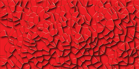 Wall Mural - seamless mosaic and low polygon triangle texture wallpaper .broken glass effect vector crystalized a