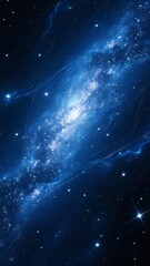 Wall Mural - Spiral Galaxy in Deep Space: A Celestial Wonder