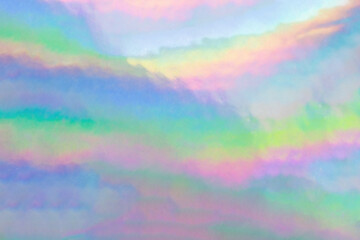 Wall Mural - holographic rainbow foil iridescent texture abstract hologram background