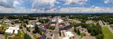 Day Time Drone Images of Downtown Mt. Airy North Carolina. This Town Served As The Inspiration For Mayberry On The Andy Griffith Show: Travel, Tourism, Outdoors