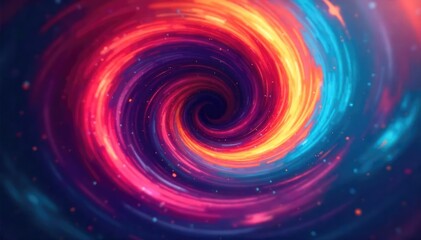 Wall Mural - Abstract swirling vortex, vibrant colors blurred into a mesmerizing twirl effect Perfect for backgrounds, websites, or artistic projects Intense, dynamic, and visually captivating , graphic, movement