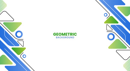 Wall Mural - Abstract geometric background