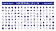 © artshuvo - Best collection of material ui ux icon set, user interface icon set collection. Basic User Interface Essential Set. Solid Icons. For App, Web, and Print.