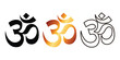 © MochRibut - Om/Aum Hindu flat icon symbol