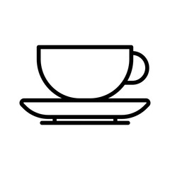 Wall Mural - coffee icon vector image. can be used for morning and breakfast.